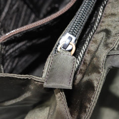 Prada Vintage Zip Tote Tessuto