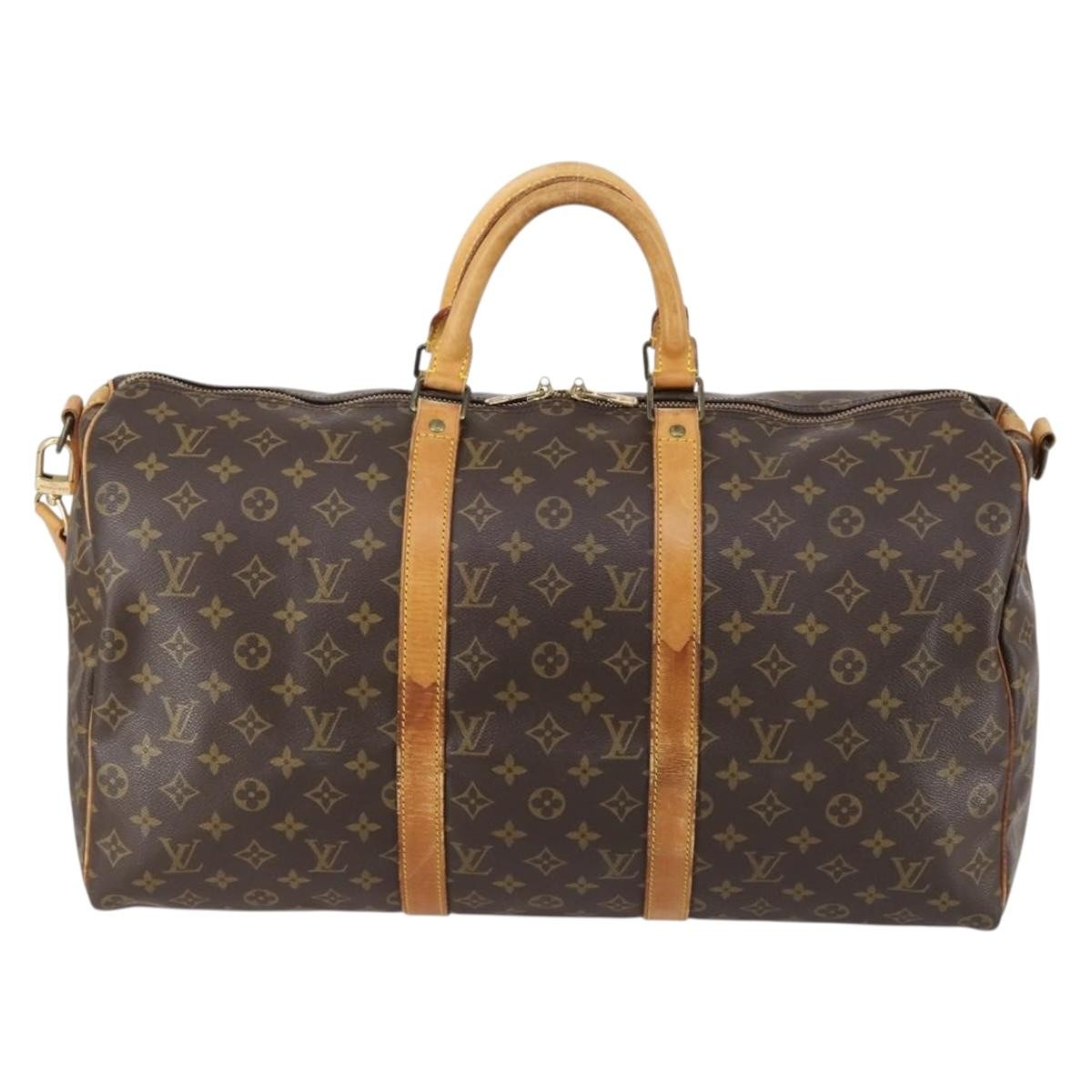 Louis Vuitton Keepall Bandouliere Bag Monogram Canvas