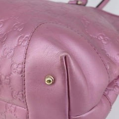 Gucci Heart Bit Open Tote Guccissima Leather