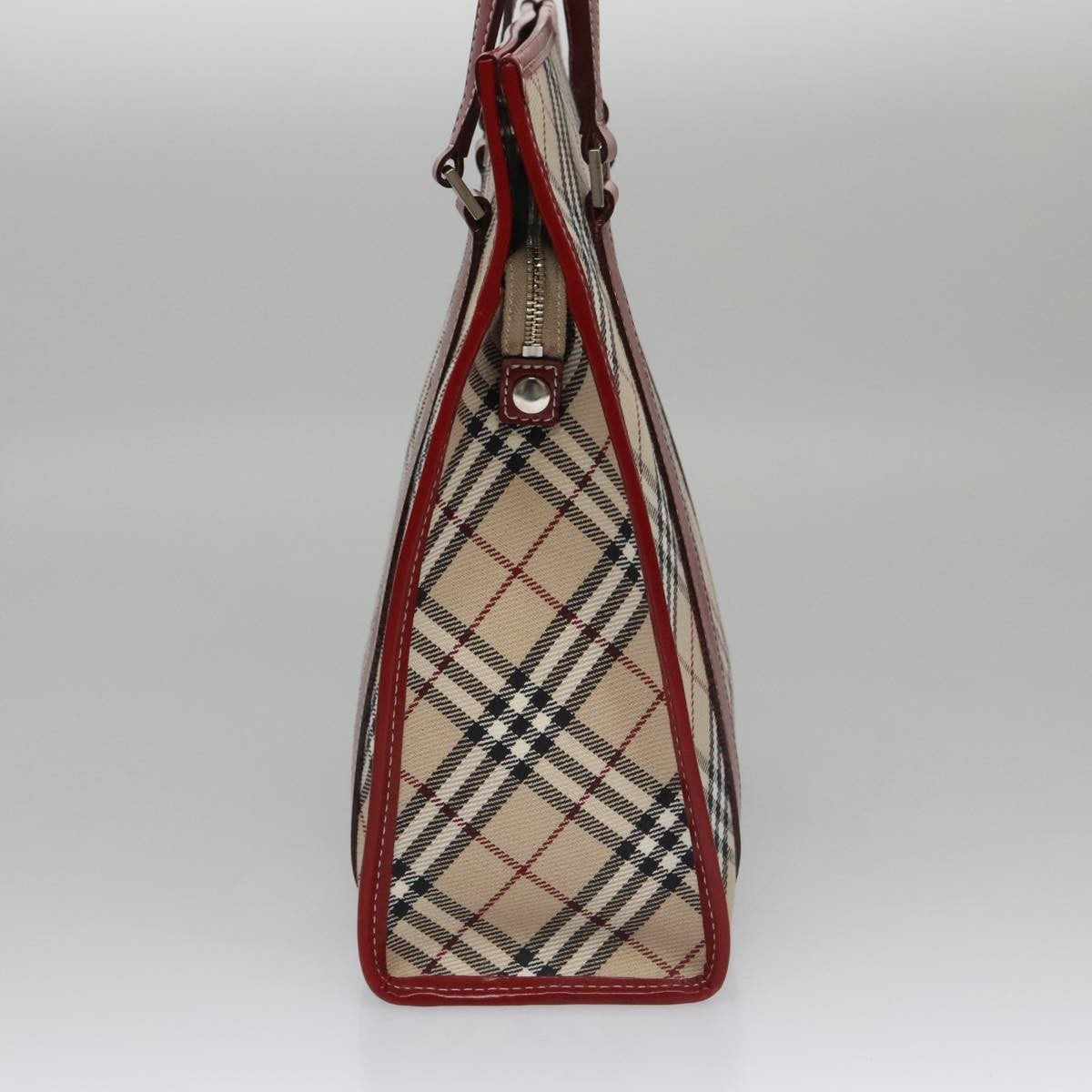 Burberry Nova Check Tote Canvas and Leather