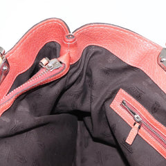 Gucci Vintage Bamboo Handle Bag Leather