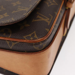 Louis Vuitton Cartouchiere Handbag Monogram Canvas