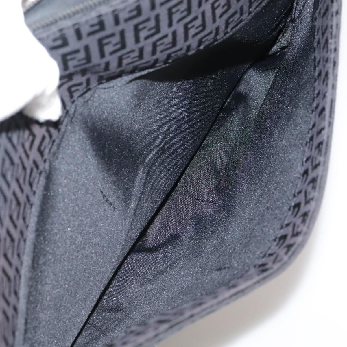 Fendi Convertible Pushlock Flap Satchel Zucca Canvas and Leather