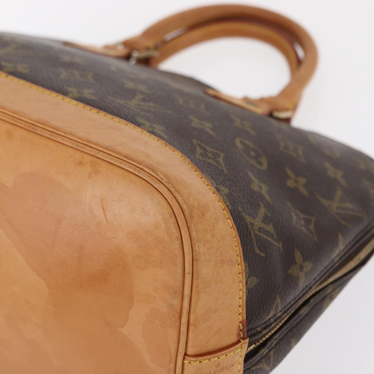 Louis Vuitton Alma Handbag Monogram Canvas