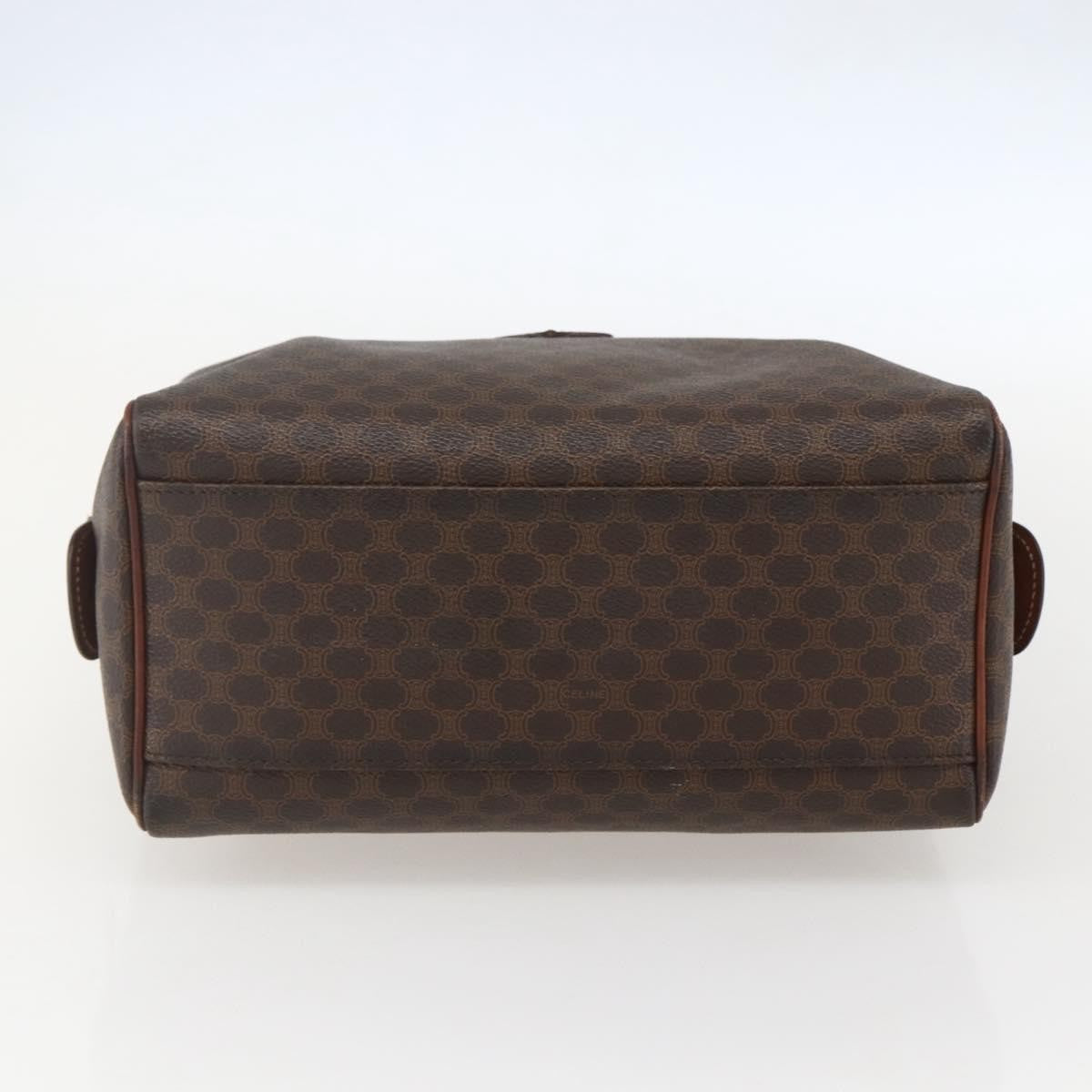 Celine Boston Bag Triomphe Coated Canvas