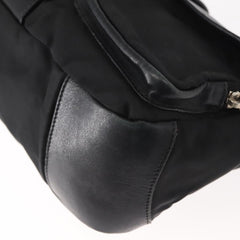 Prada Double Pocket Buckle Flap Bag Tessuto with Leather