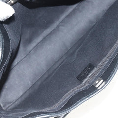 Gucci Vintage Ring Tote GG Canvas with Leather