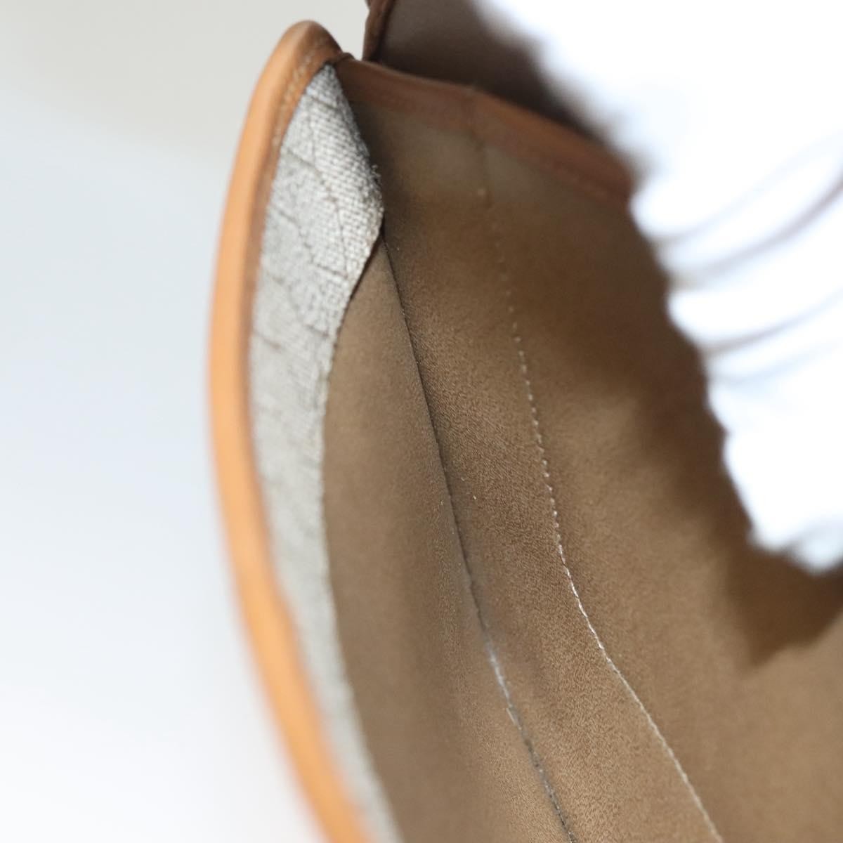 Christian Dior Vintage Honeycomb chain Canvas