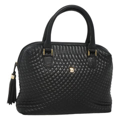 Bally Vintage Handbag Quilted Leather