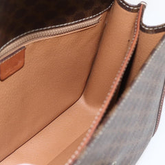 Celine Vintage Macadam Shoulder Bag Canvas