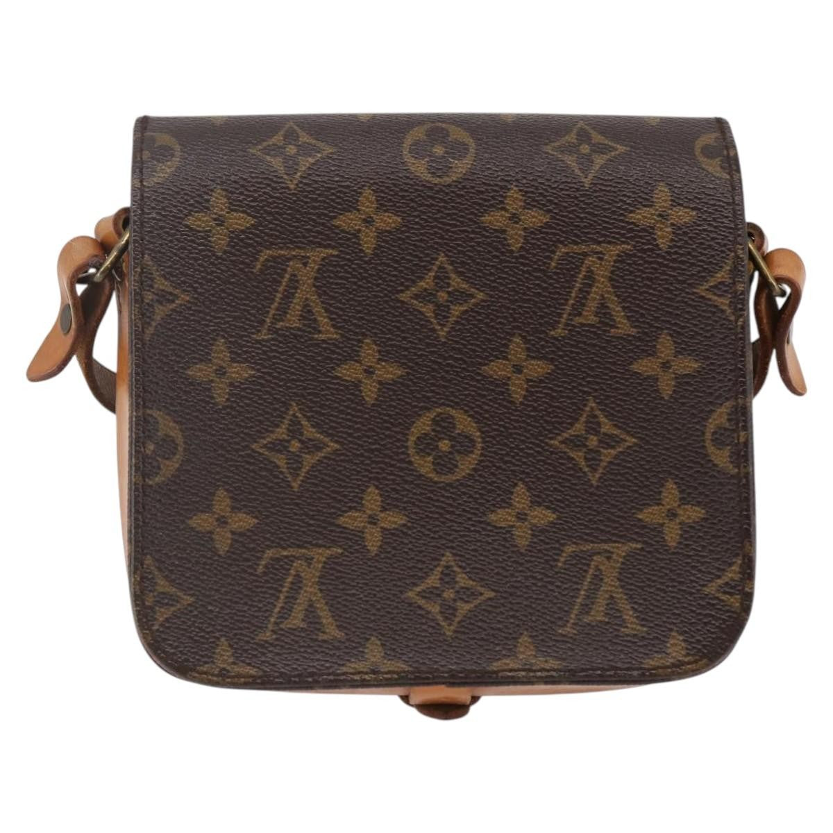 Louis Vuitton Cartouchiere Handbag Monogram Canvas