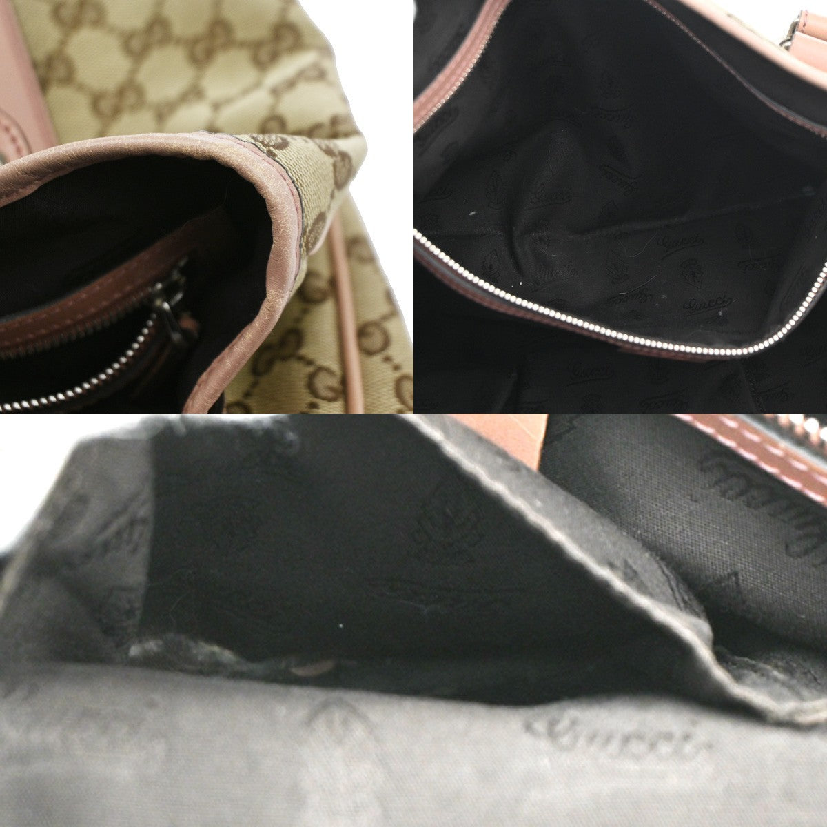 Gucci Twins Tote GG Canvas with Leather