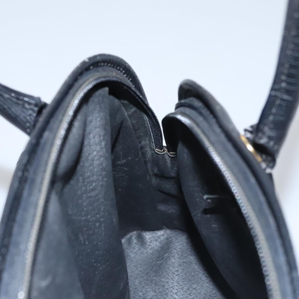 Celine Circle Logo Handbag Leather