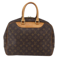Louis Vuitton Deauville Handbag Monogram Canvas