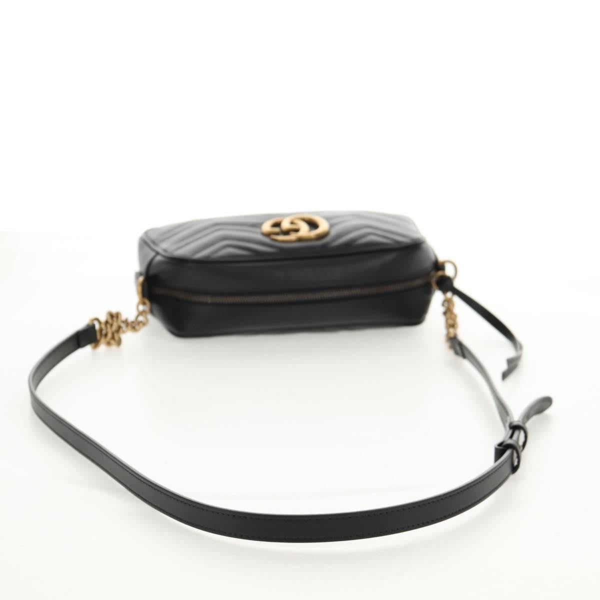 Gucci GG Marmont Shoulder Bag Matelasse Leather