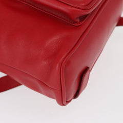 Gucci Vintage Bamboo Backpack Leather