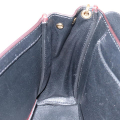 Chloe Elle Chain Clutch Leather