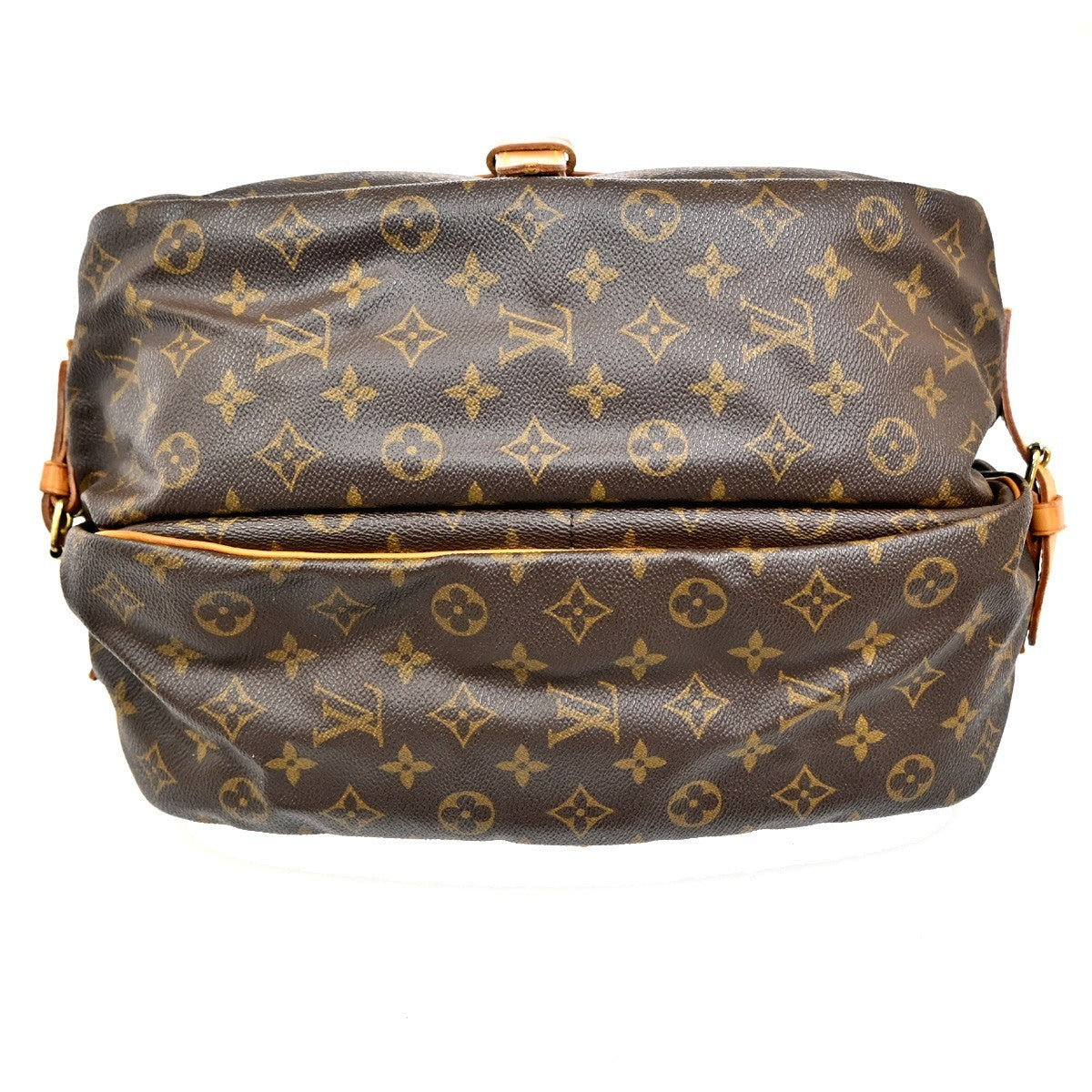 Louis Vuitton Saumur Handbag Monogram Canvas