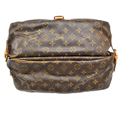Louis Vuitton Saumur Handbag Monogram Canvas