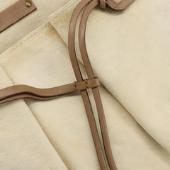 Gucci Bamboo Front Pocket Tote Canvas