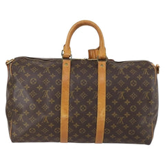 Louis Vuitton Keepall Bandouliere Bag Monogram Canvas