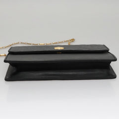 Celine Chain Shoulder Bag Leather