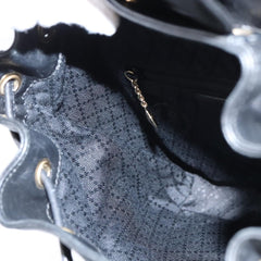 Gucci Vintage Bamboo Backpack Leather