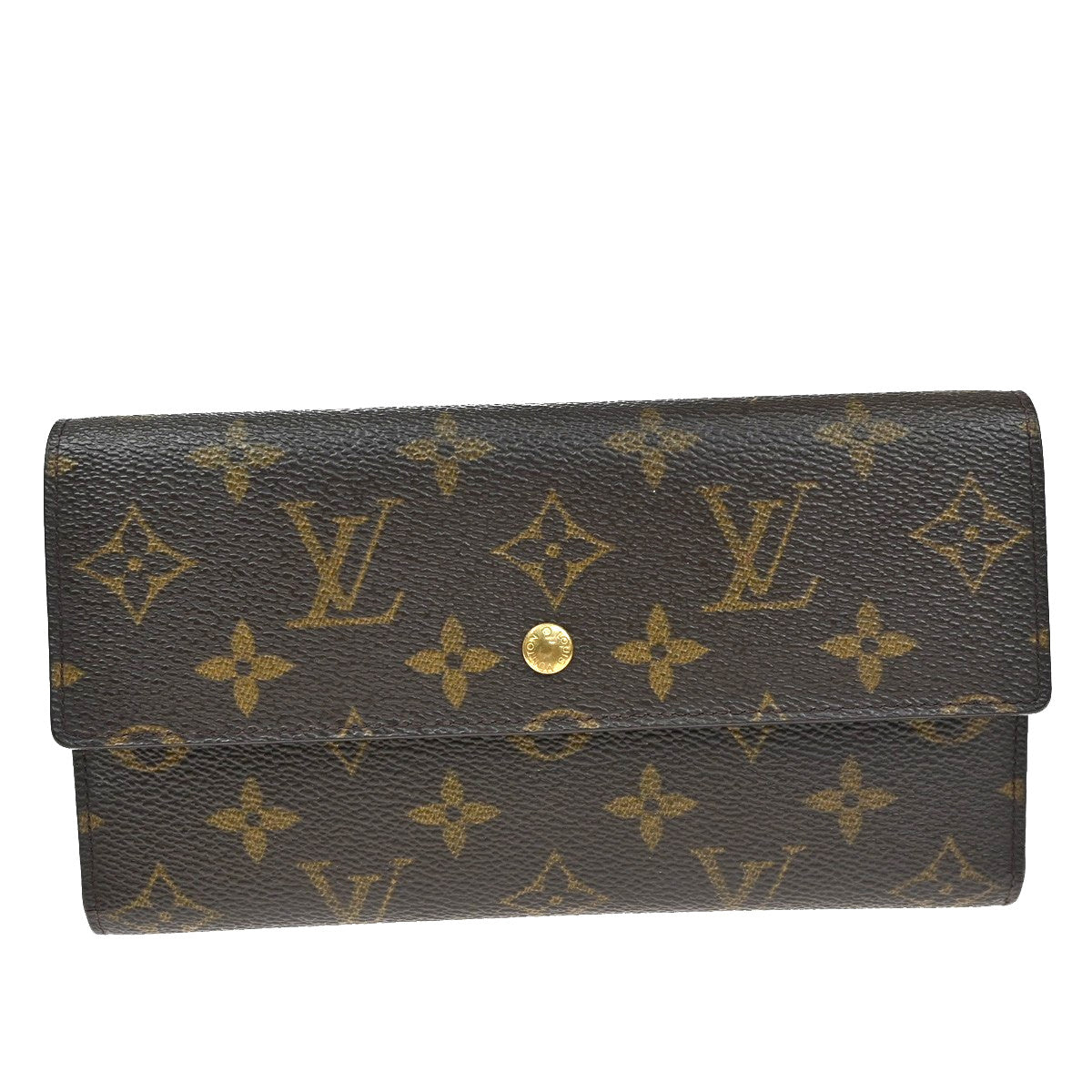 Louis Vuitton Vintage Sarah Wallet Monogram Canvas
