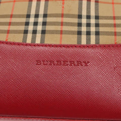 Burberry Nova Check Tote canvas check pattern