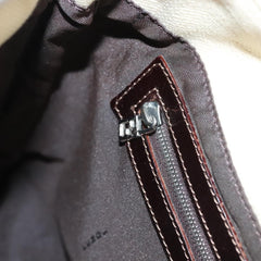 Fendi Mamma Baguette Shoulder Bag Canvas
