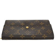 Louis Vuitton Vintage Sarah Wallet Monogram Canvas