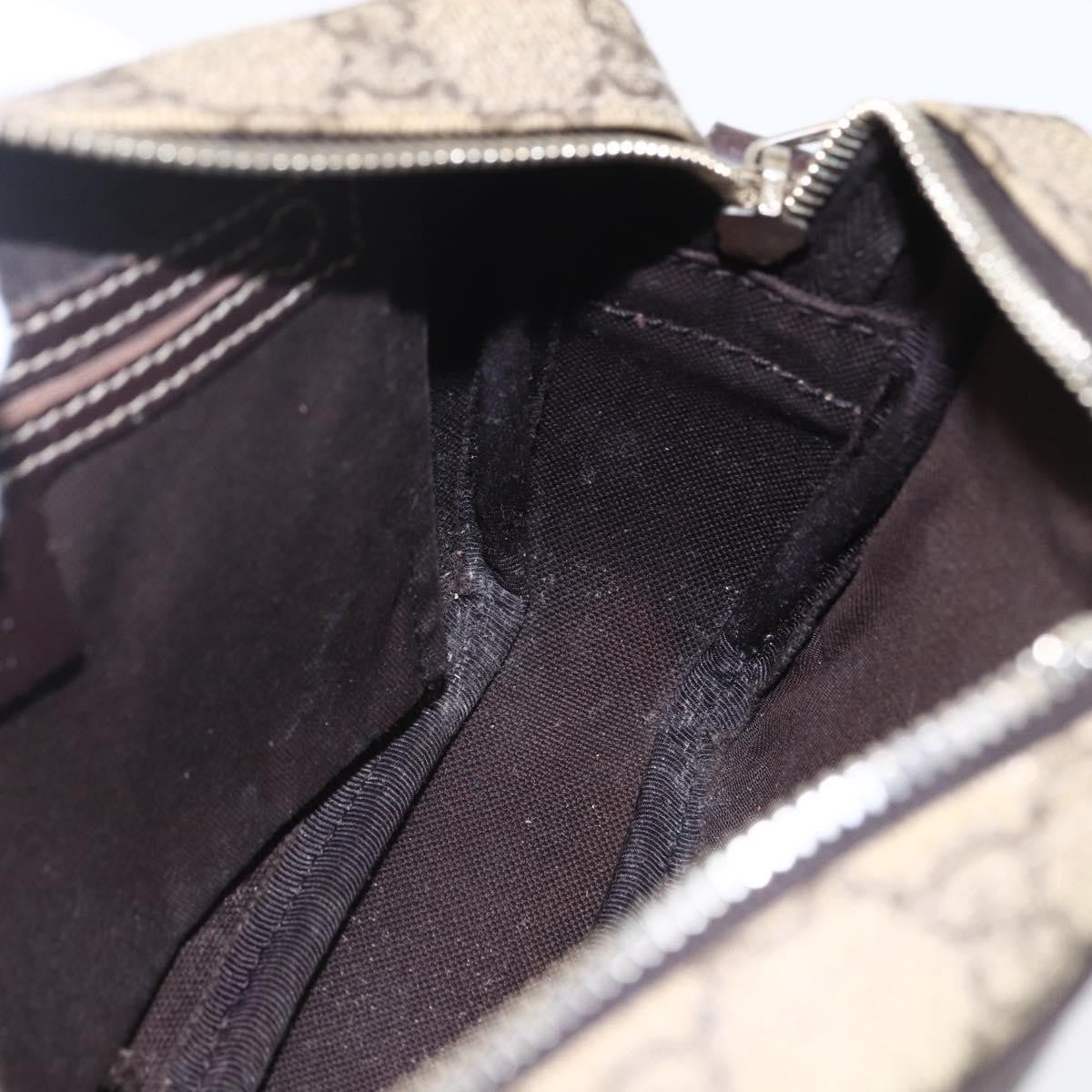 Gucci Front Zip Crossbody GG Canvas