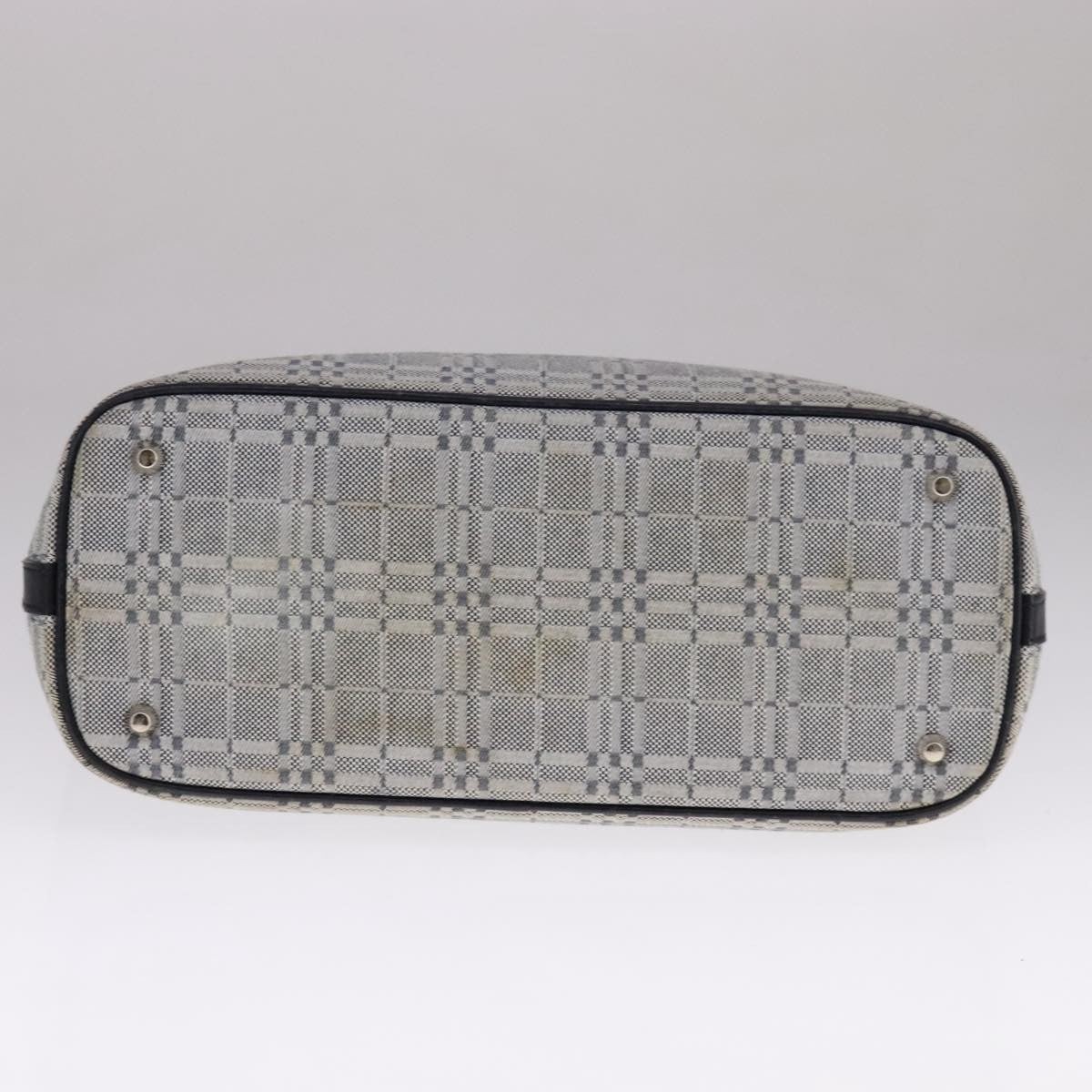 Burberry Nova Check Tote Canvas and Leather