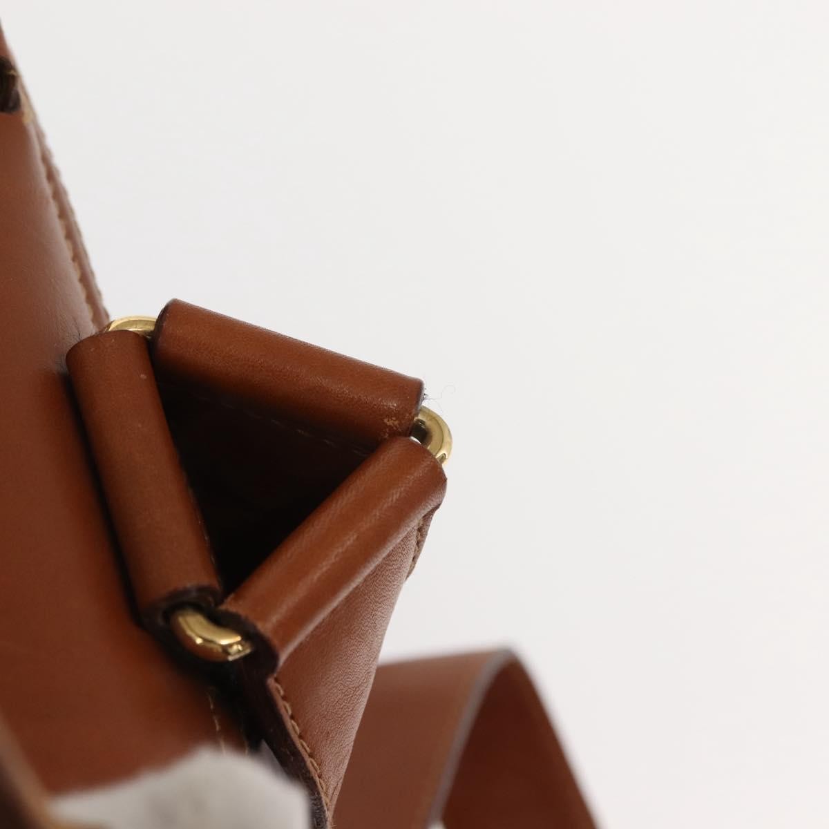 Gucci Vintage Bamboo Backpack Leather