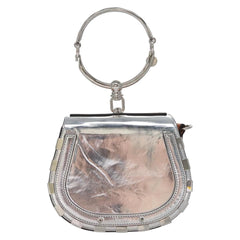 Chloe Nile Crossbody Bag Mirror Leather