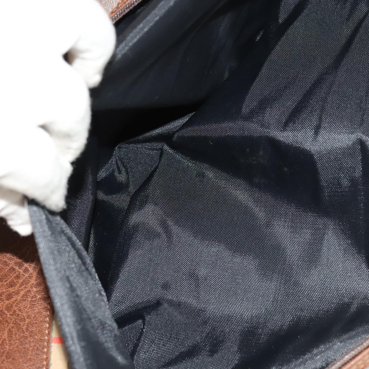 Burberry Nova check boston bag Canvas