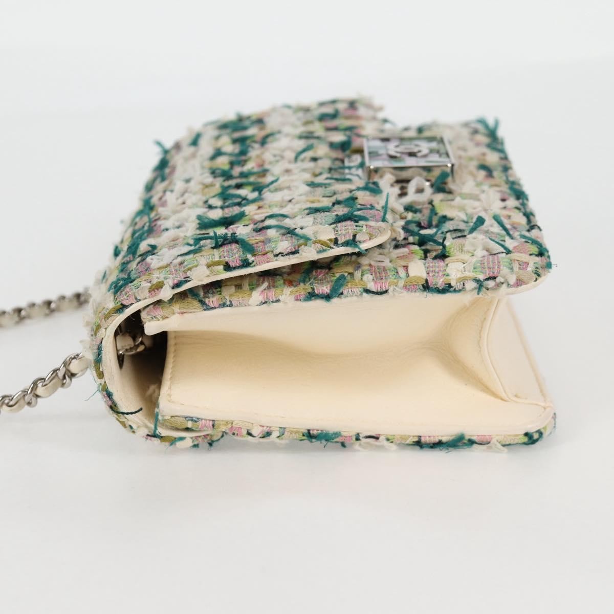 Chanel Beauty Lock Flap Bag Quilted Tweed