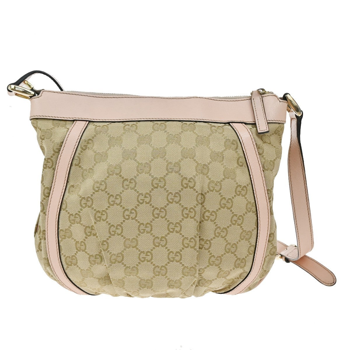 Gucci D-Ring Shoulder Bag (Outlet) GG Canvas