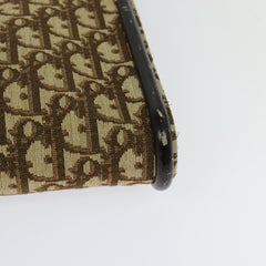 Christian Dior Vintage Trotter Shoulder Bag Canvas