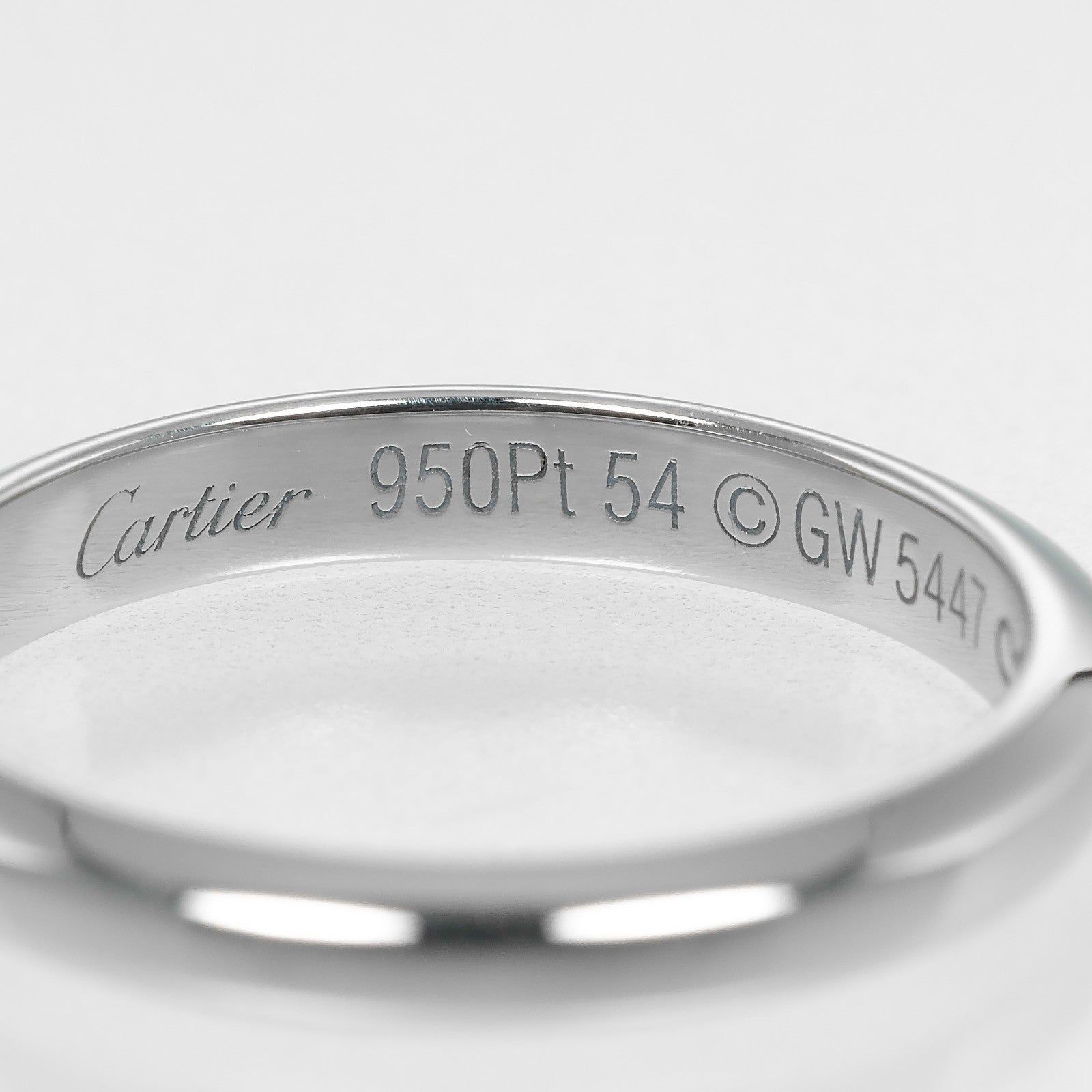 Cartier 1895 Wedding Band Platinum