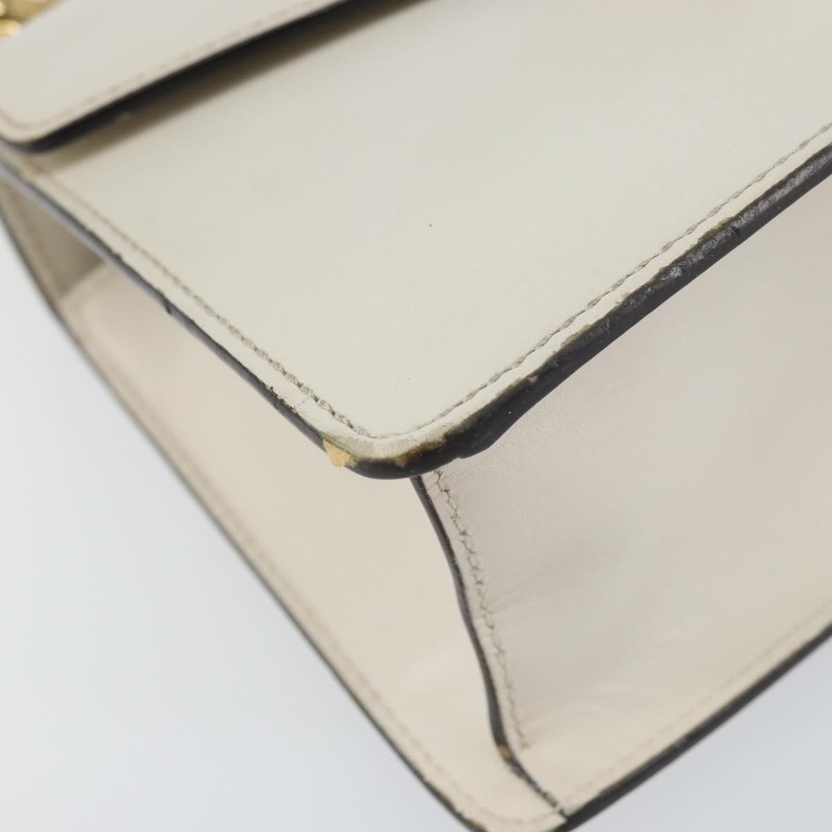 Gucci Sylvie Top Handle Bag Leather