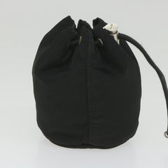 Prada Drawstring Crossbody Pouch Tessuto