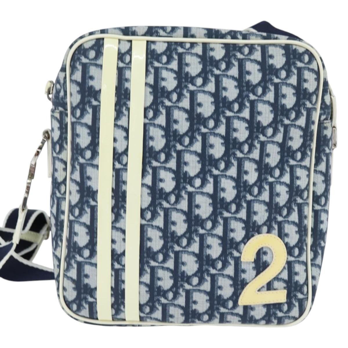 Christian Dior Trotter shoulder bag Canvas