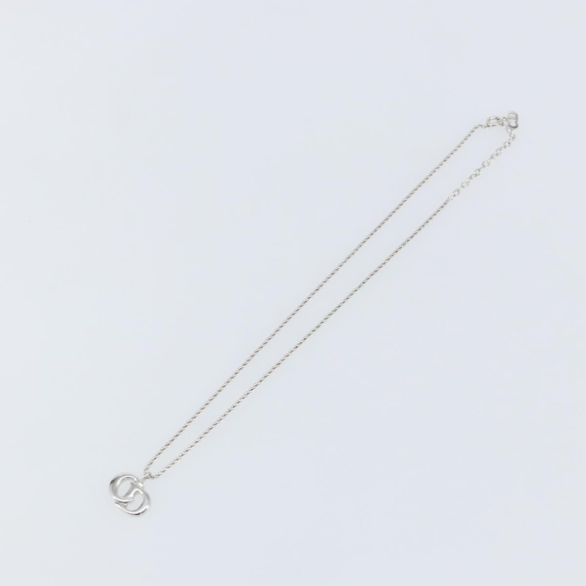 Christian Dior CD Logo necklace Metal