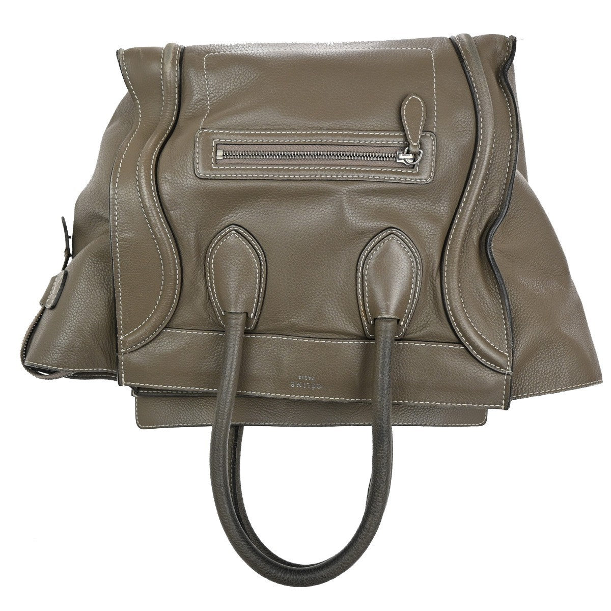 Celine Luggage Bag Grainy Leather