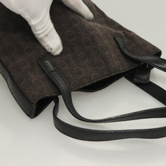 Celine C Macadam Handbag Canvas