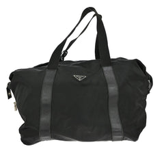 Prada Weekend Duffle Bag Tessuto with Saffiano Leather