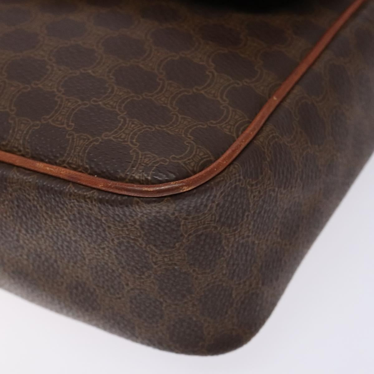 Celine Macadam Shoulder Bag PVC Leather