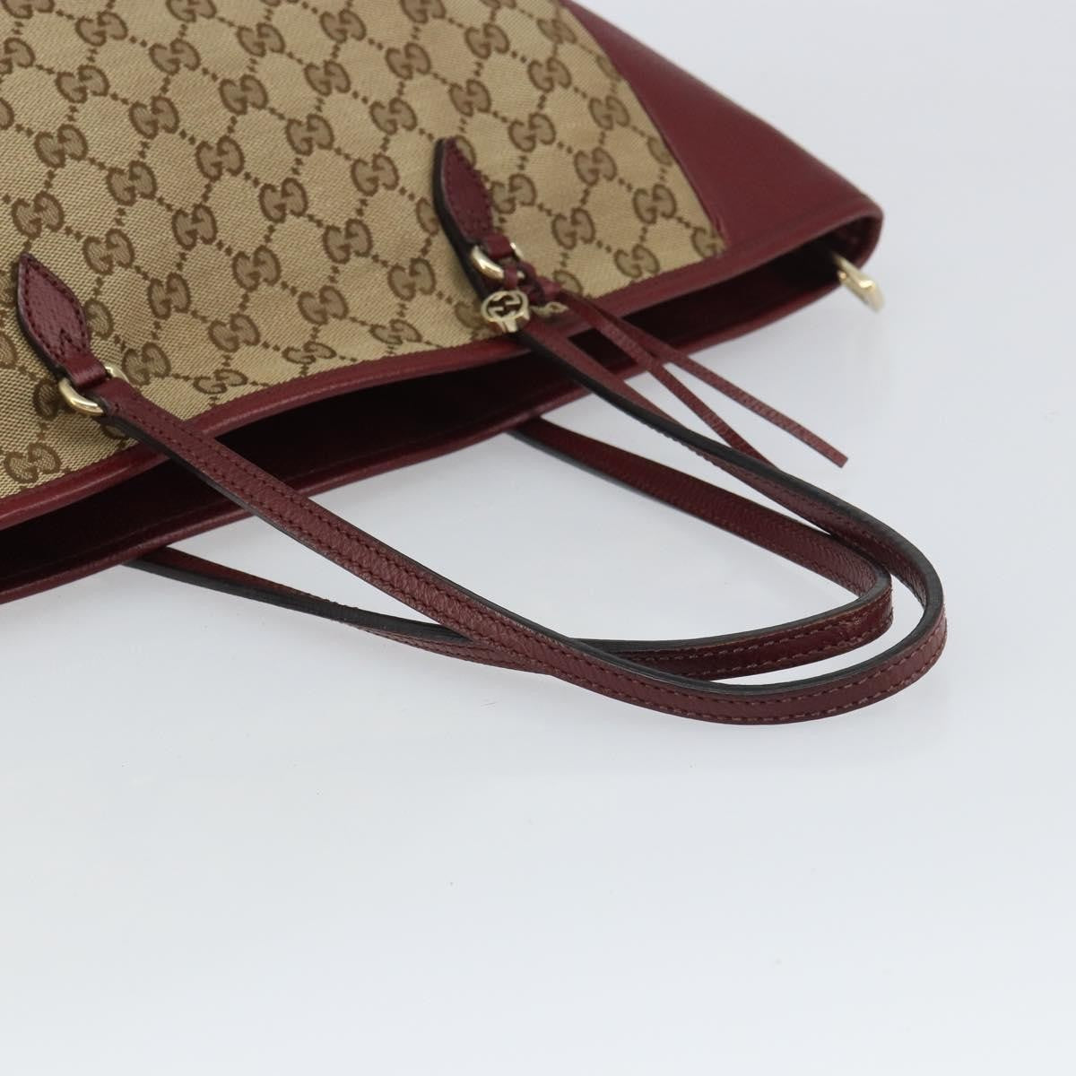 Gucci Bree Tote GG Canvas with Leather
