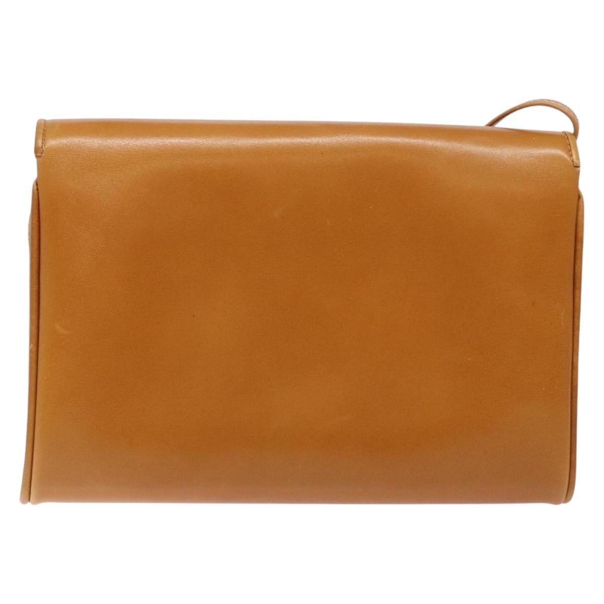 Gucci Vintage Flap Crossbody Bag Leather